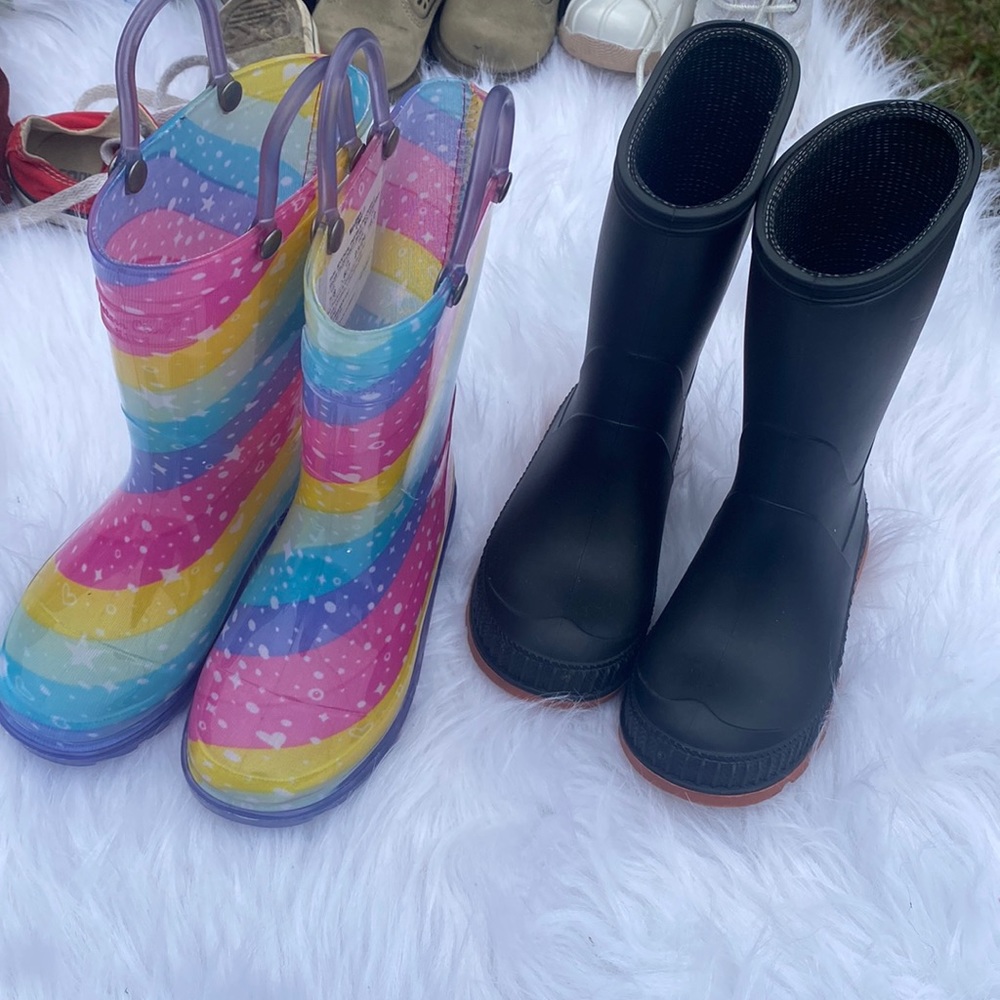Brand new rain boots